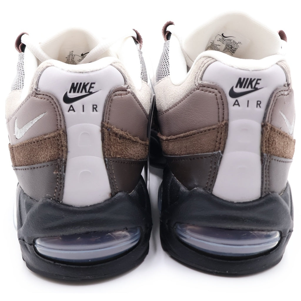NIKE(ナイキ) WMNS AIR MAX 95 BIG BUBBLE VELVET BROWN IB6396-200 ウィメンズ エアマックス ビッグバブル ローカットスニーカー グレー/ブラウン US11/28cm レディース