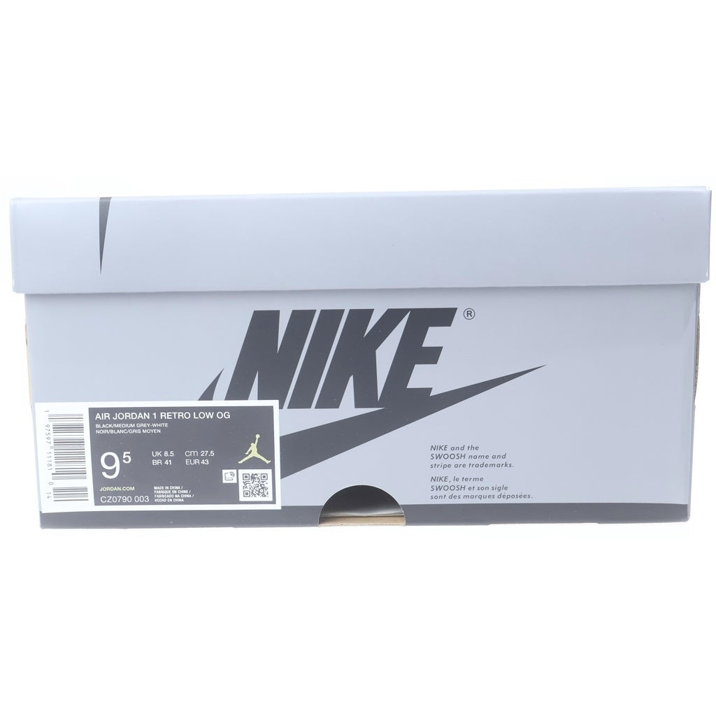 NIKE(ナイキ) AIR JORDAN 1 LOW OG SHADOW CZ0790-003 エアジョーダン シャドウ ローカットスニーカー グレー/ブラック US9.5/27.5cm