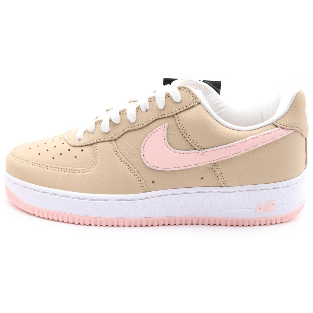 NIKE(ナイキ) AIR FORCE 1 LOW RETRO LINEN 845053-201 エアフォース1 ロー レトロ リネン ローカットスニーカー ブラウン/ピンク US9/27cm