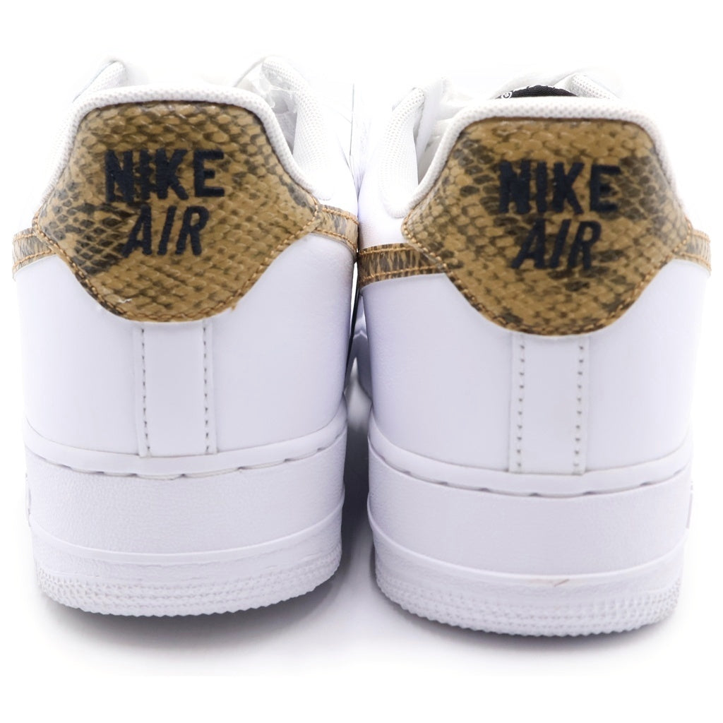 NIKE(ナイキ) AIR FORCE 1 LOW RETRO PRM QS IVORY SNAKE AO1635-100 エアフォース1 レトロ アイボリースネーク ローカットスニーカー ホワイト/ブラウン US9/27cm