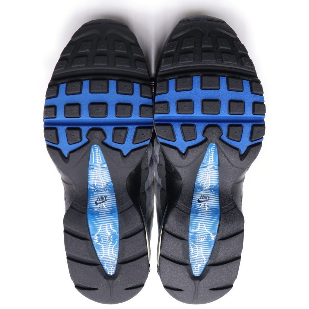 NIKE(ナイキ) AIR MAX 95 OG BIG BUBBLE IM7410-100 エアマックス オリジナル ビッグバブル ローカットスニーカー グレー/ブルー US9.5/27.5cm