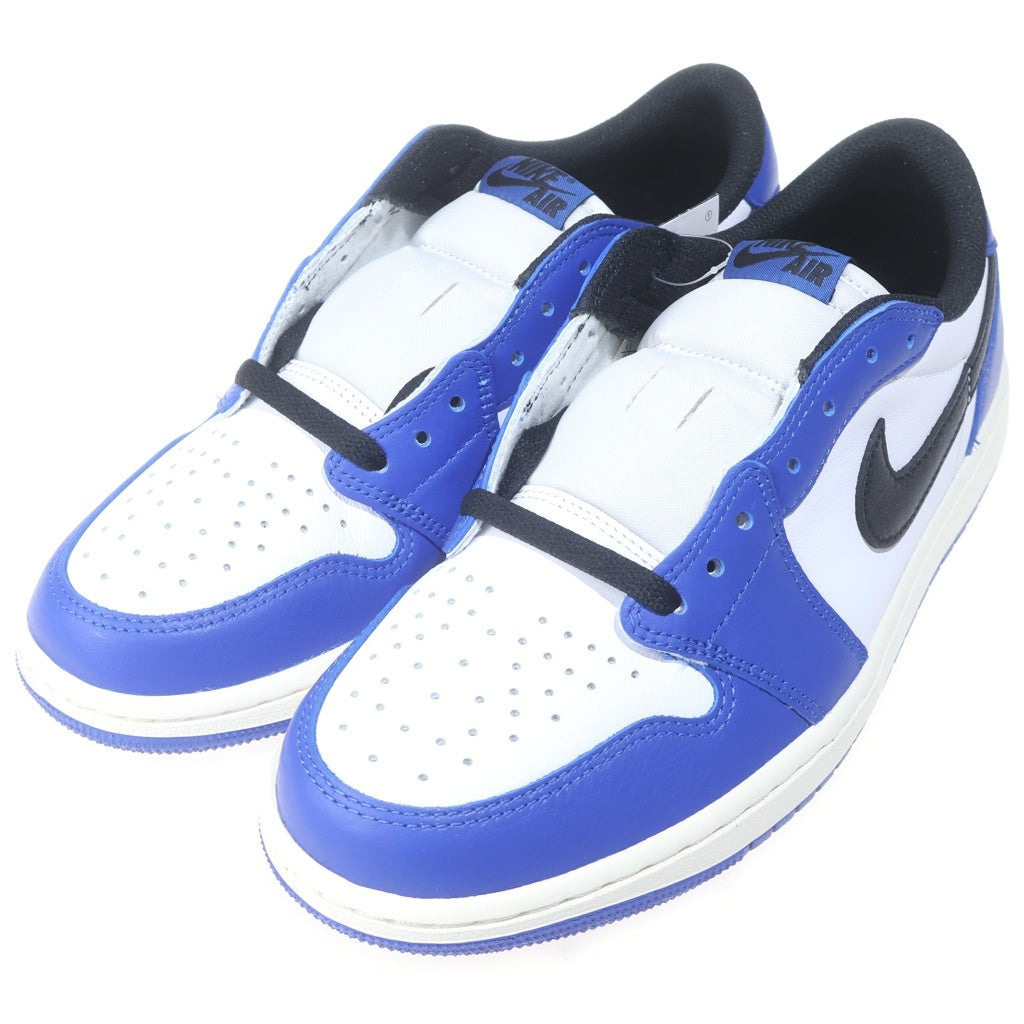 NIKE(ナイキ) AIR JORDAN 1 RETRO LOW OG CZ0790-140 エアジョーダン 1 レトロ ローカットスニーカー ブラック/ブルー US9.5/27.5cm