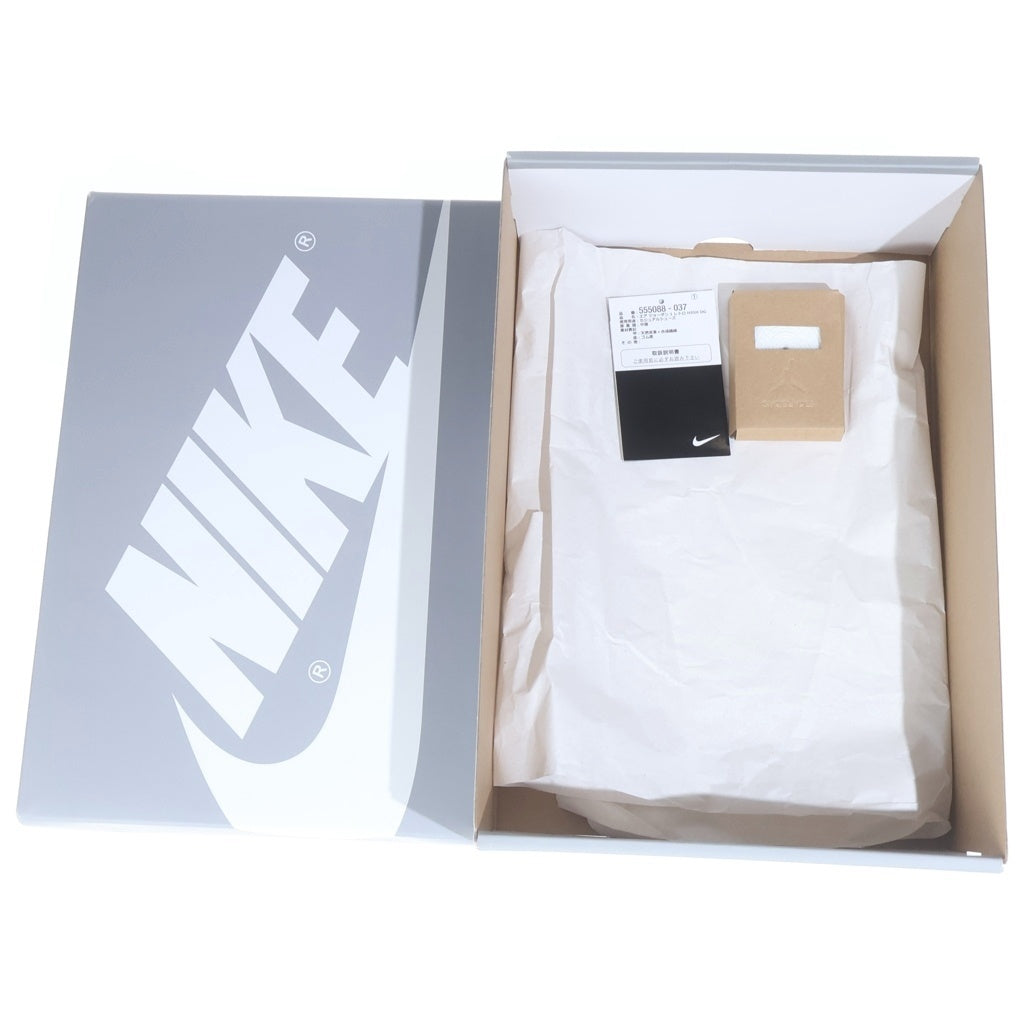 NIKE(ナイキ) AIR JORDAN1 RETRO HIGH OG STEALTH 555088-037 エアジョーダン 1 ステルス ハイカットスニーカー グレー/ホワイト US9/27cm