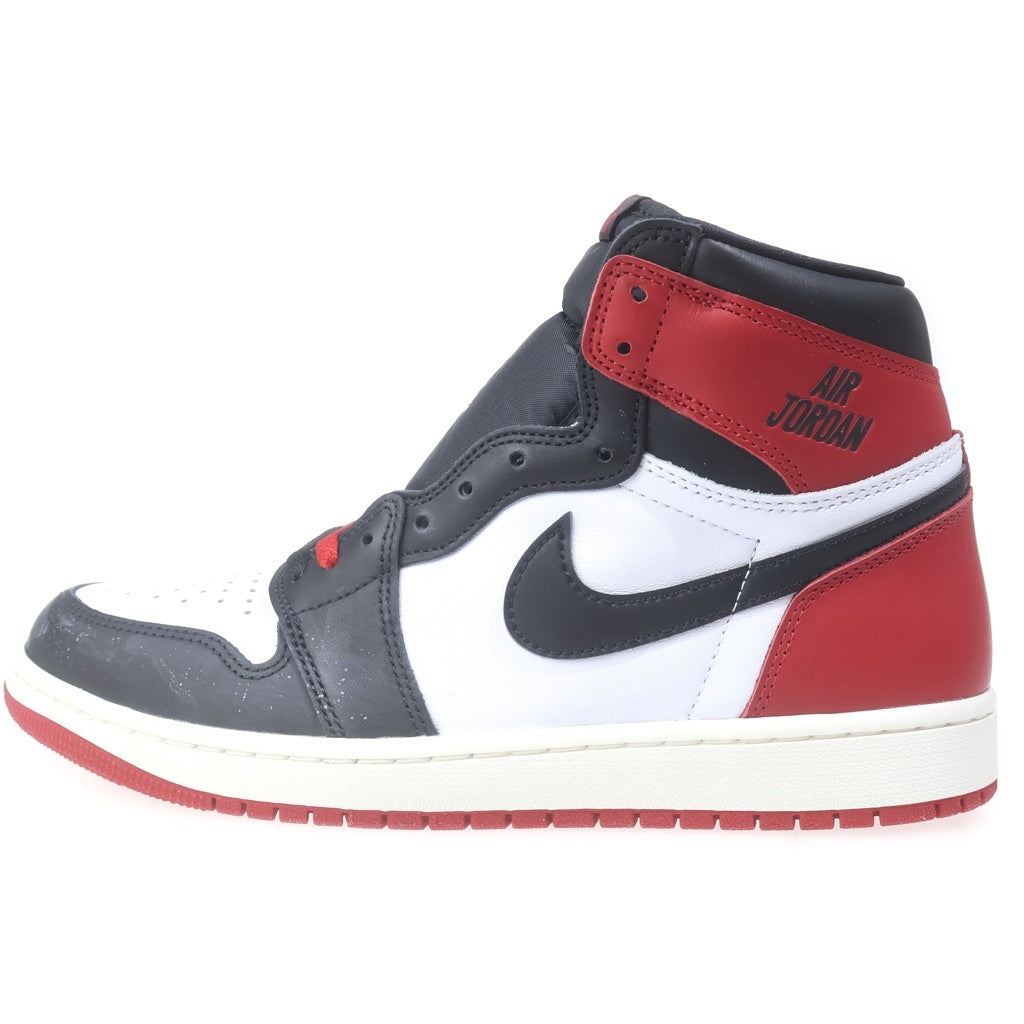 NIKE(ナイキ) AIR JORDAN 1 RETRO HIGH OG BLACK TOE REIMAGINED エアジョーダン1 ブラックトゥ つま黒 リイマジンド ハイカットスニーカー US9.5/27.5cm