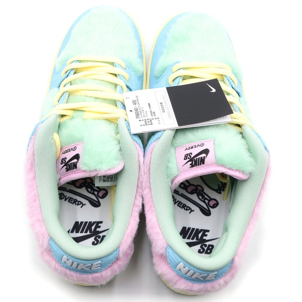 NIKE SB(ナイキエスビー) ×VERDY DUNK LOW PRO QS VISTY BLUE GAZE AND ENAMEL GREEN FN6040-400 ヴェルディ ダンク プロ ヴィスティ ローカットスニーカー マルチ US9.5/27.5cm