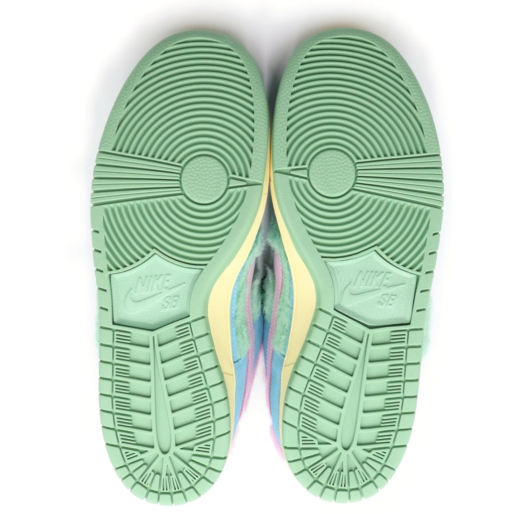 NIKE SB(ナイキエスビー) ×VERDY DUNK LOW PRO QS VISTY BLUE GAZE AND ENAMEL GREEN FN6040-400 ヴェルディ ダンク プロ ヴィスティ ローカットスニーカー マルチ US9.5/27.5cm
