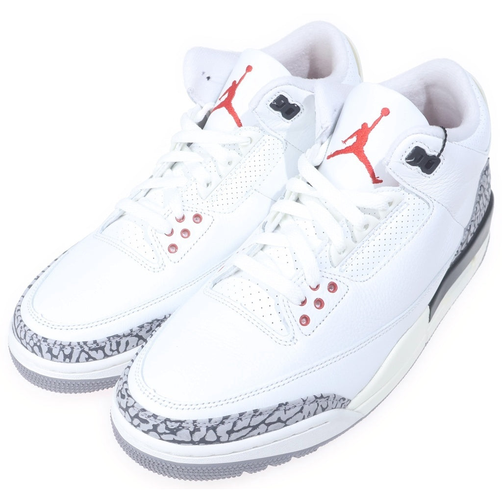 NIKE(ナイキ) AIR JORDAN 3 RETRO WHITE CEMENT REIMAGINED DN3707-100