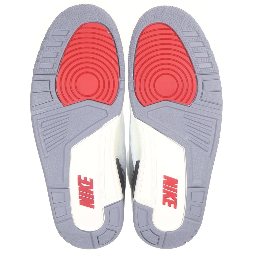NIKE(ナイキ) AIR JORDAN 3 RETRO WHITE CEMENT REIMAGINED DN3707-100 エアジョーダン3 レトロ ホワイトセメント リイマジンド ハイカットスニーカー ホワイト US9/27cm