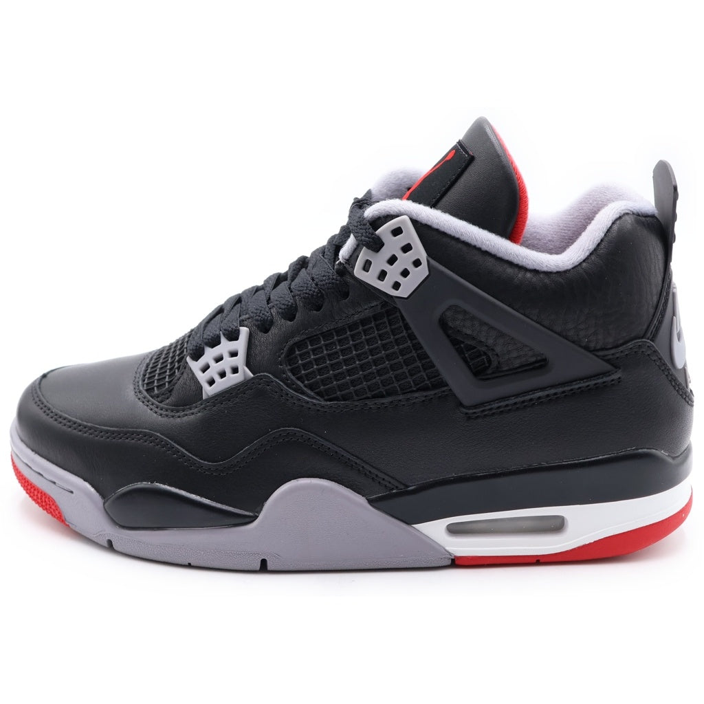 NIKE(ナイキ) AIR JORDAN 4 RETRO BRED REIMAGINED FV5029-006 エアジョーダン レトロ ブレッドリイマジンド ハイカットスニーカー ブラック/レッド US9.5/27.5cm