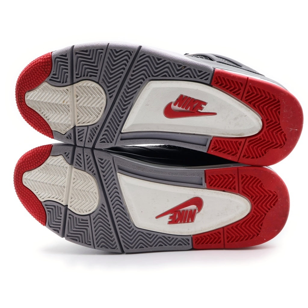 NIKE(ナイキ) AIR JORDAN 4 RETRO BRED REIMAGINED FV5029-006 エアジョーダン レトロ ブレッドリイマジンド ハイカットスニーカー ブラック/レッド US9.5/27.5cm