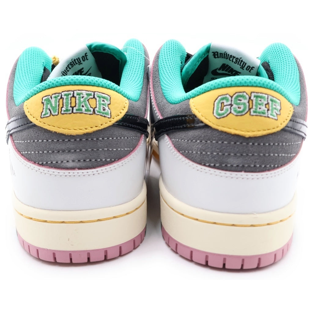 NIKE SB(ナイキエスビー) ×CSEF DUNK lOW PRO QS HJ4132-100 ダンク ローカットスニーカー ホワイト/ブラック US9.5/27.5cm