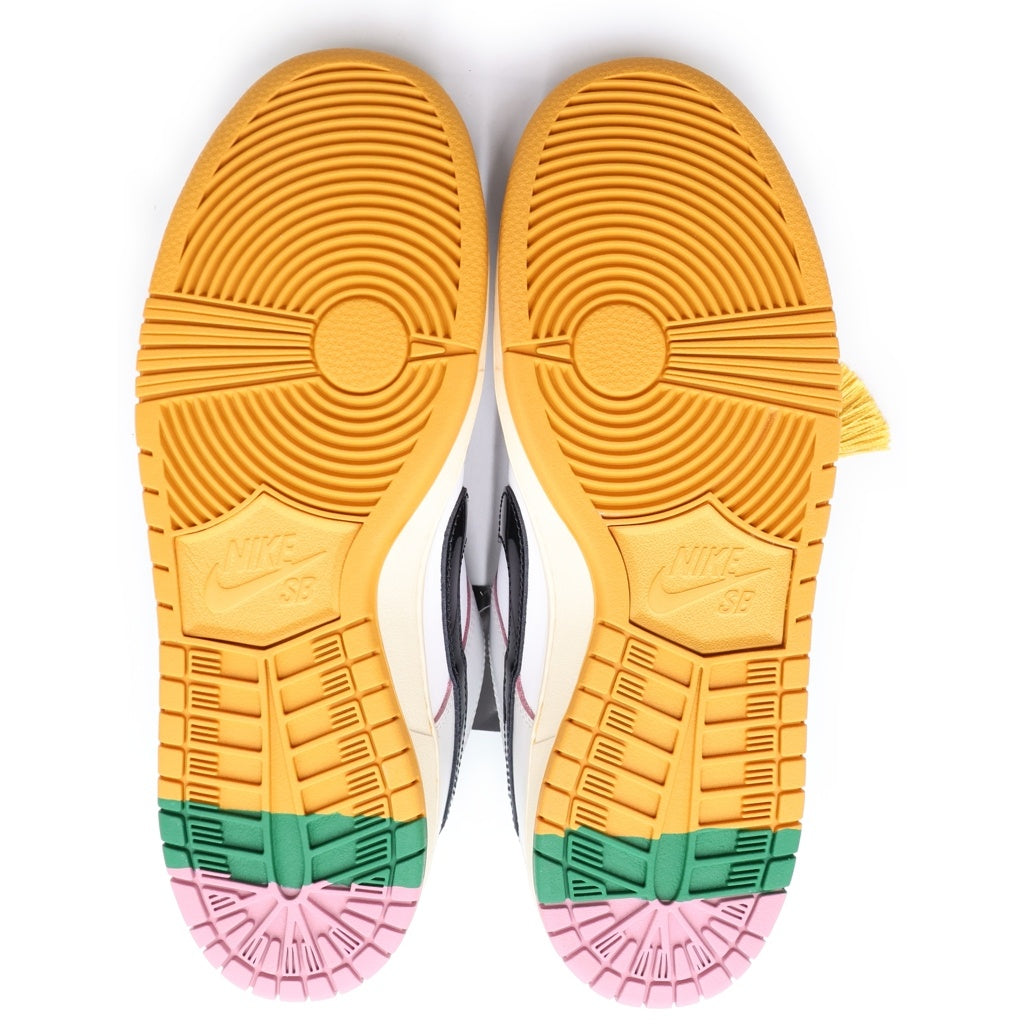 NIKE SB(ナイキエスビー) ×CSEF DUNK lOW PRO QS HJ4132-100 ダンク ローカットスニーカー ホワイト/ブラック US9.5/27.5cm