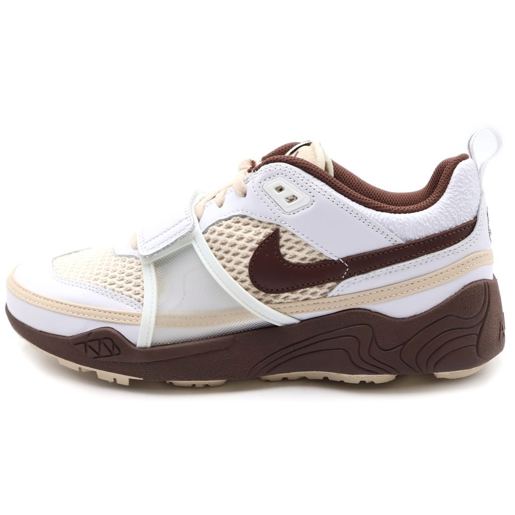 NIKE(ナイキ) ×TRAVIS SCOTT Zoom Field Jaxx HQ3073-100 トラヴィススコット ズームフィールドジャックス ローカットスニーカー ブラウン/ホワイト US10/28cm