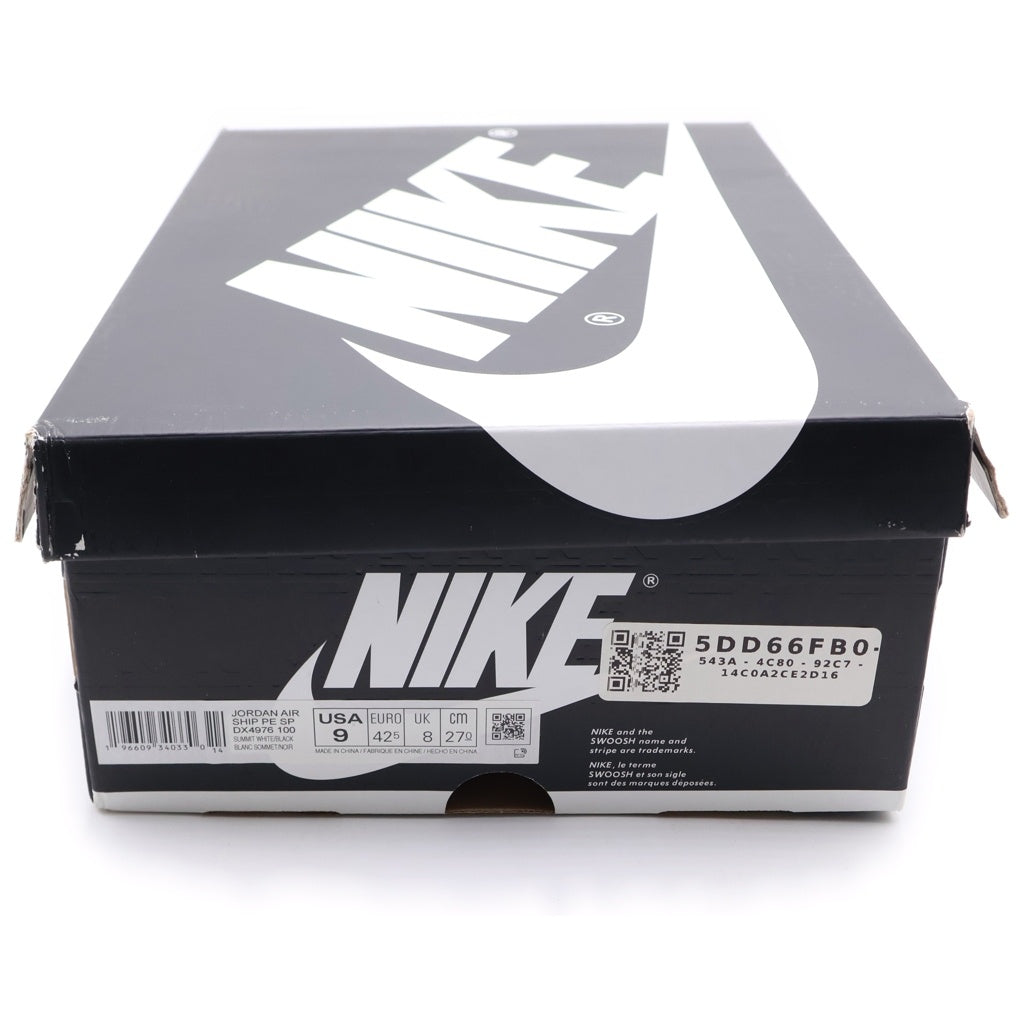 NIKE(ナイキ) ×A MA MANIERE AIR SHIP PE SP DX4976-100 アママニエール エアシップス ハイカットスニーカー ホワイト/ブラック US9/27cm