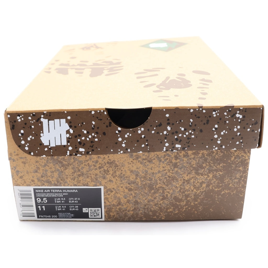 NIKE(ナイキ) ×UNDEFEATED AIR TERRA HUMARA ARCHAEO BROWN FN7546-200 アンディフィーテッド × ナイキ エアテラフマラ アーキオブラウン US9.5/27.5cm