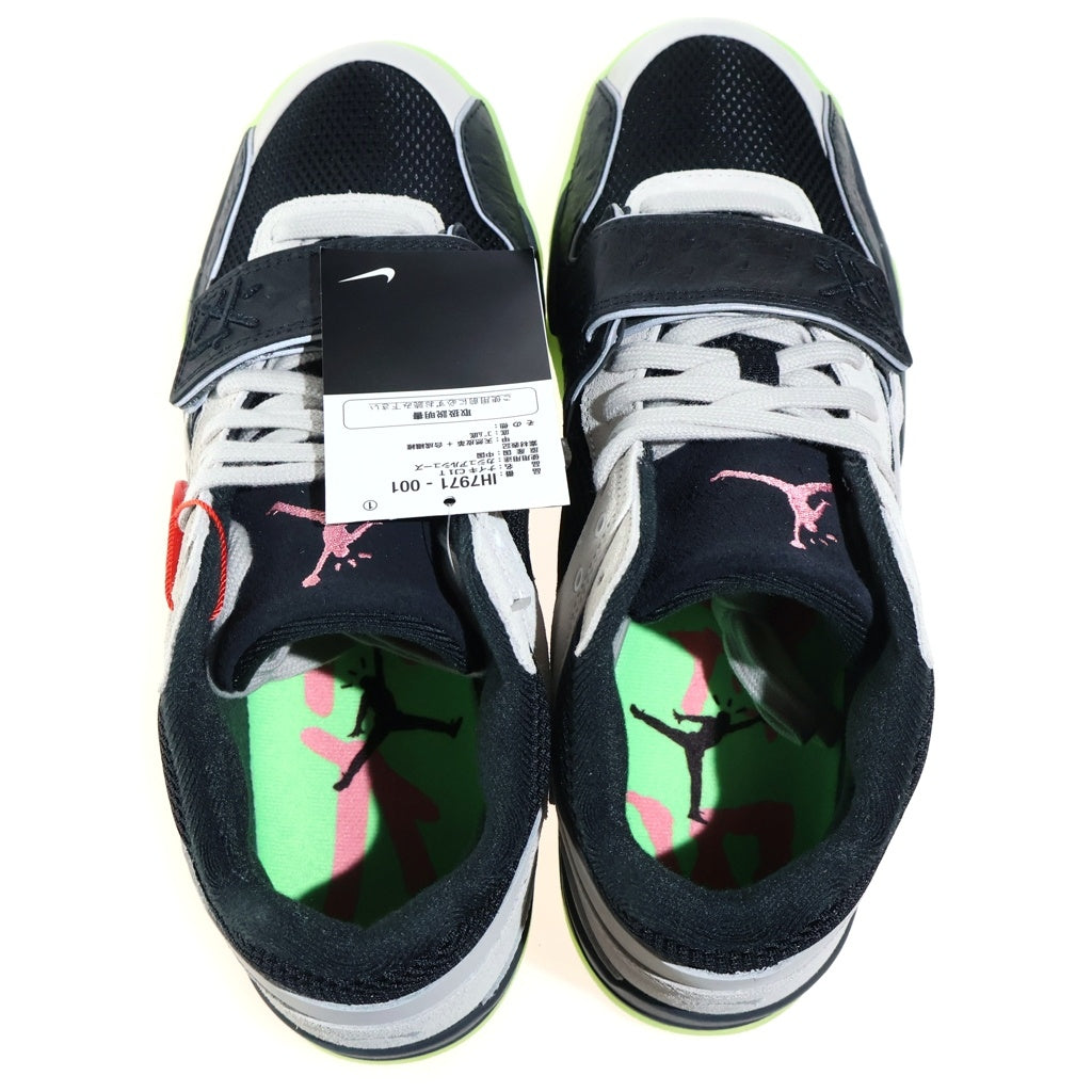 NIKE(ナイキ) ×TRAVIS SCOTT CHASS B JUMPMAN JACK TR CJ1 T-REXX トラヴィススコット × チェイスB ジャンプマンジャック ローカットスニーカー US10/28cm IH7971-001