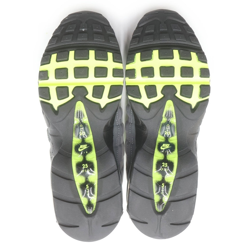 NIKE(ナイキ) AIR MAX 95 OG 2026 IO9926-001 エアマックス イエローグラデ ローカットスニーカー グレー/イエロー US9.5/27.5cm