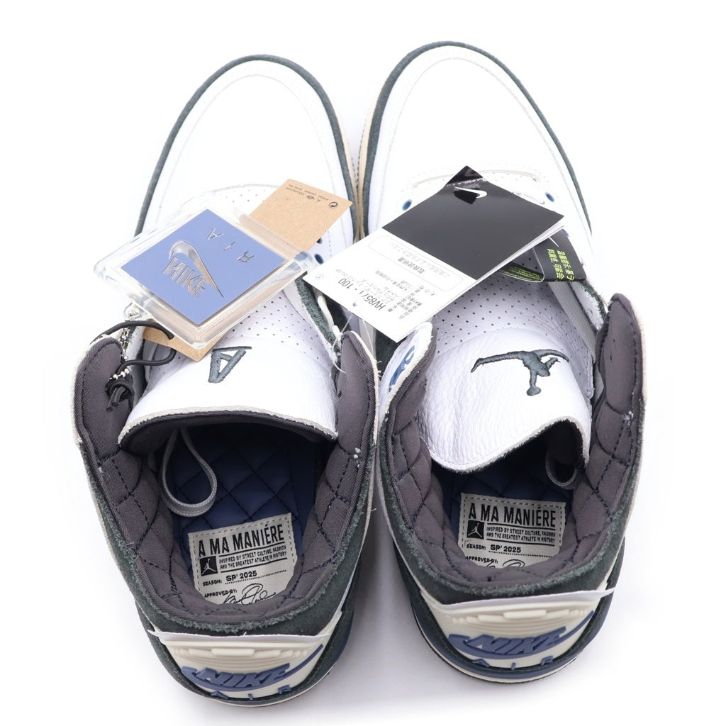 NIKE(ナイキ) ×A MA MANIERE AIR JORDAN 3 RETRO OG SP FOR THE LOVE エアジョーダン3 レトロ フォー ザ ラブ ハイカットスニーカー US9.5/27.5cm HV8571-100