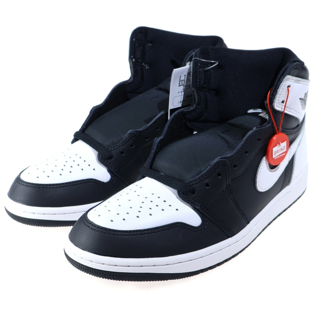 NIKE(ナイキ) AIR JORDAN 1 RETRO HIGH OG DZ5485-010 エアジョーダン1 レトロ ハイカットスニーカーブラック/ホワイト US9.5/27.5cm
