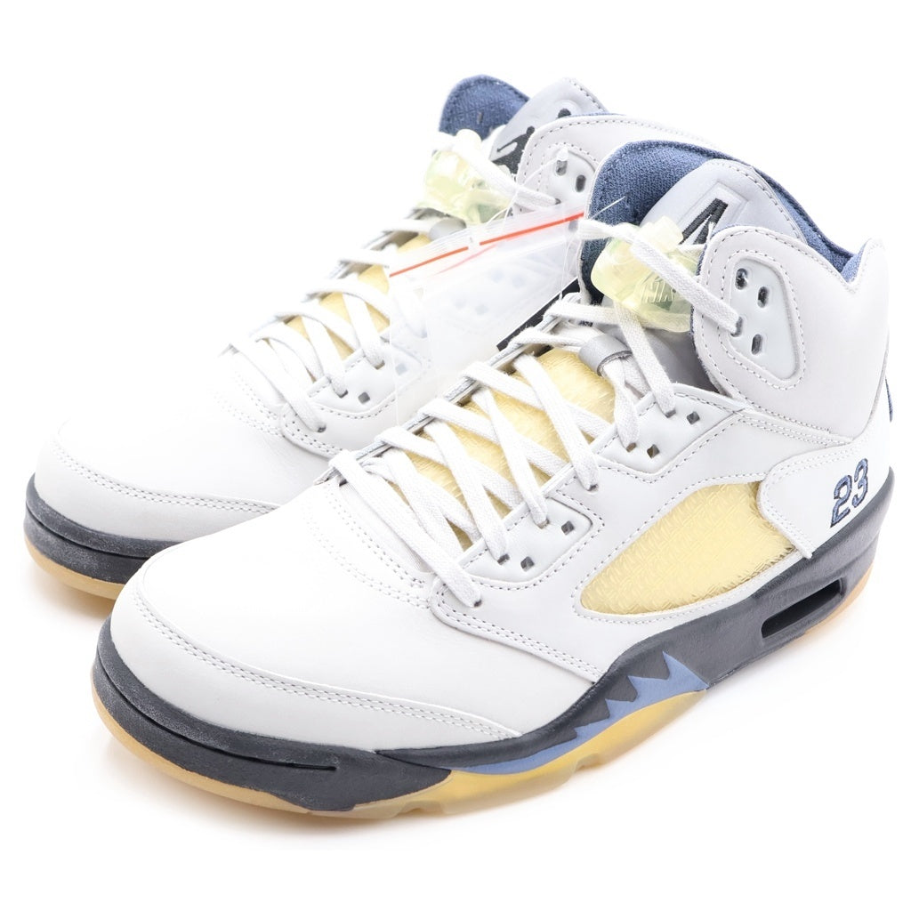 NIKE(ナイキ) ×A MA MANIERE WMNS AIR JORDAN 5 FZ5758-004 アママニエール ウィメンズ エアジョーダン5 ハイカットスニーカー グレー/ブルー US11/28cm レディース