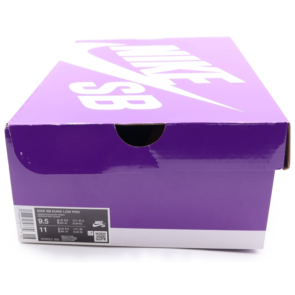 NIKE SB(ナイキエスビー) ×YUTO HORIGOME DUNK LOW PRO HF8022-300 堀米 雄斗 抹茶 ダンク ローカットスニーカー US9.5/27.5cm グリーン