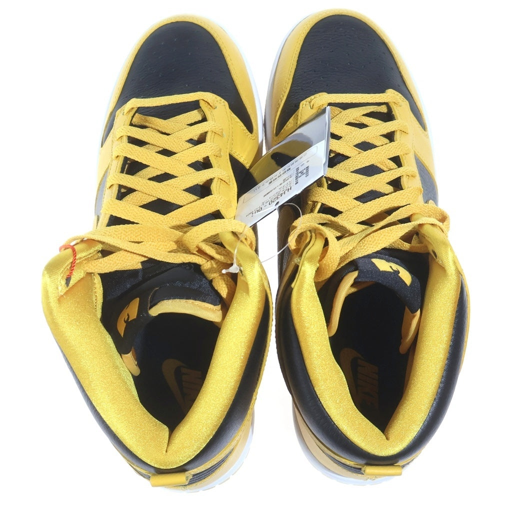 NIKE(ナイキ) ×Wu-Tang Clan DUNK HIGH HJ4320-001 ウータンクラン ダンク ハイカットスニーカー イエロー/ブラック US9.5/27.5cm HJ4320-001