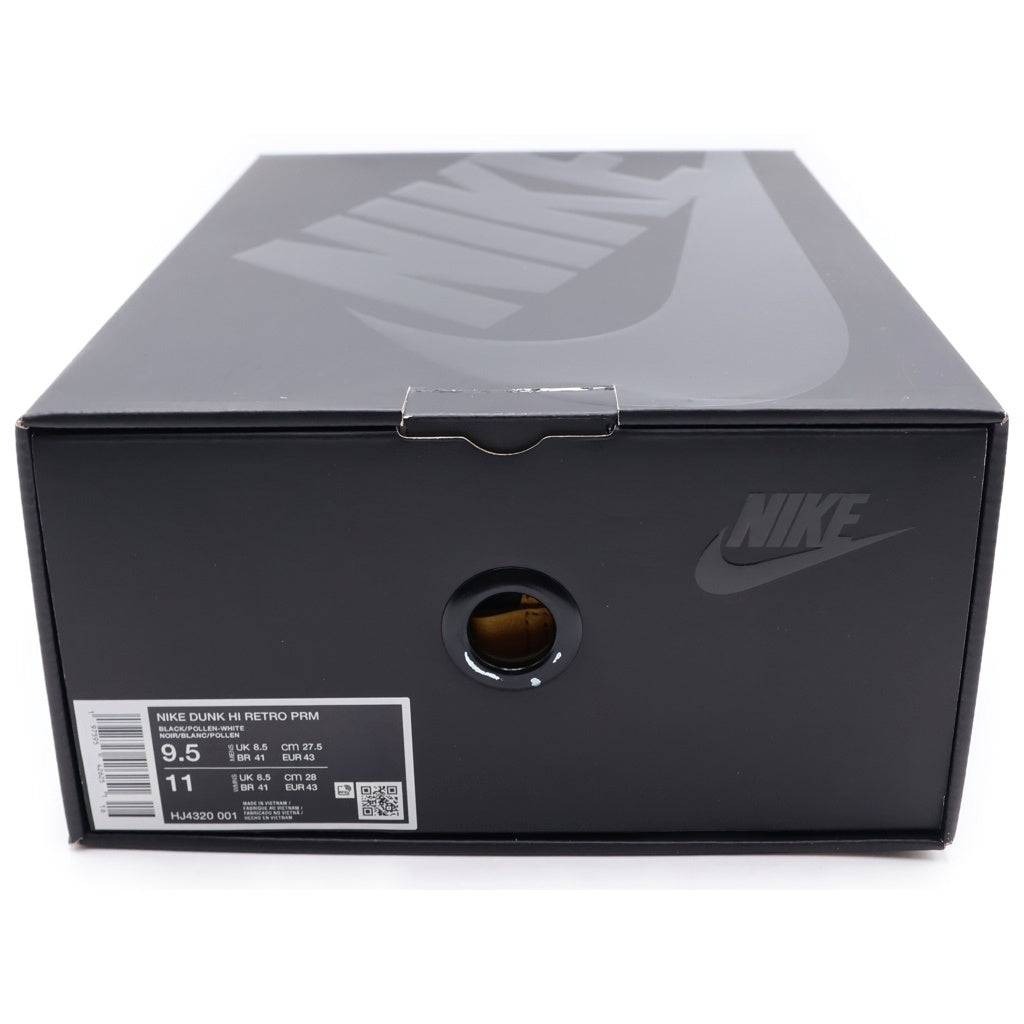 NIKE(ナイキ) ×Wu-Tang Clan DUNK HIGH HJ4320-001 ウータンクラン ダンク ハイカットスニーカー イエロー/ブラック US9.5/27.5cm HJ4320-001