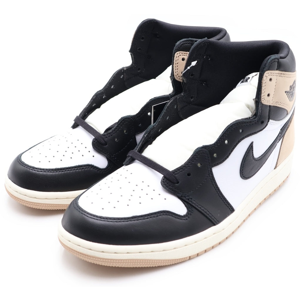 NIKE(ナイキ) WMNS AIR JORDAN 1 RETRO HIGH OG LATTE FD2596-021 ウィメンズ エアジョーダン レトロ ラテ ハイカットスニーカー ホワイト/ベージュ US11/28cm レディース