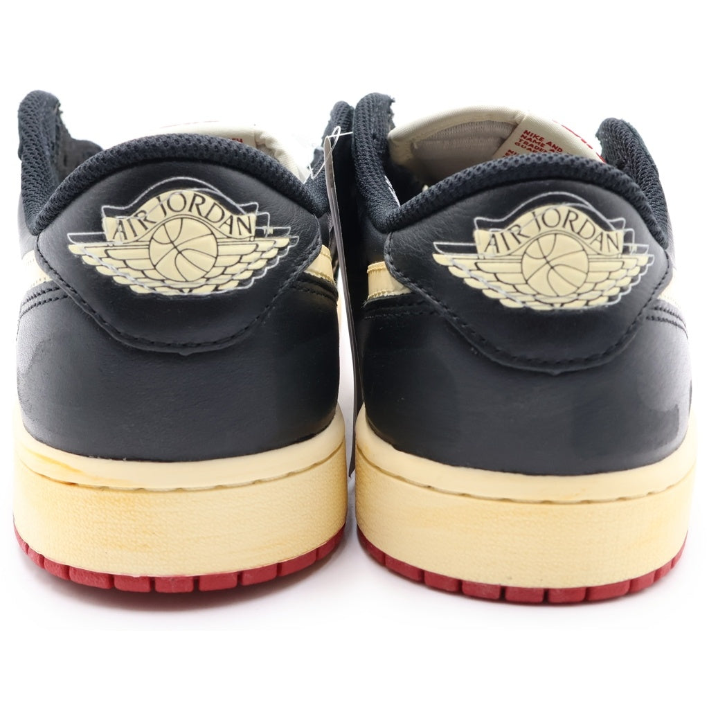 NIKE(ナイキ) AIR JORDAN1 RETRO LOW OG NIGEL SYLVESTER IB8958-001 エアジョーダン1 レトロ ナイジェル シルベスター ローカットスニーカーブラック US9.5/27.5cm