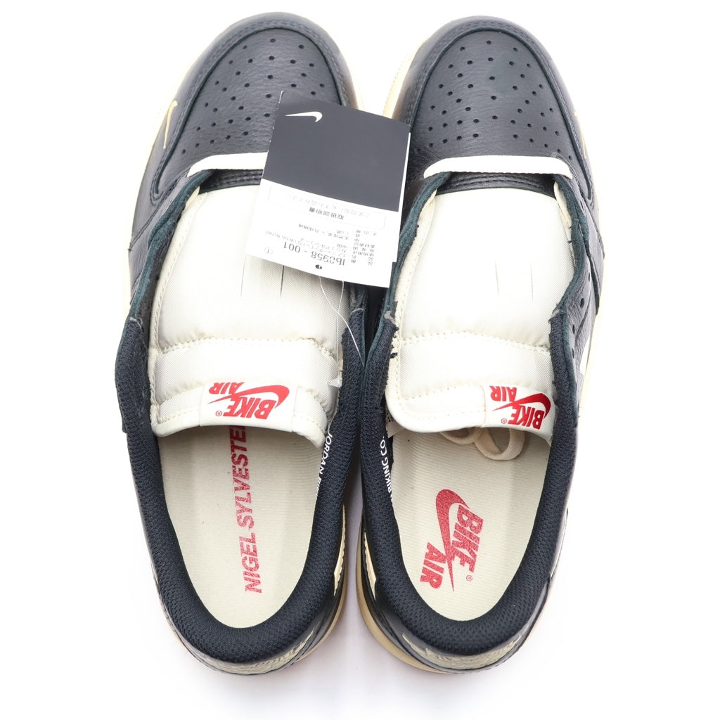 NIKE(ナイキ) AIR JORDAN1 RETRO LOW OG NIGEL SYLVESTER IB8958-001 エアジョーダン1 レトロ ナイジェル シルベスター ローカットスニーカーブラック US9.5/27.5cm