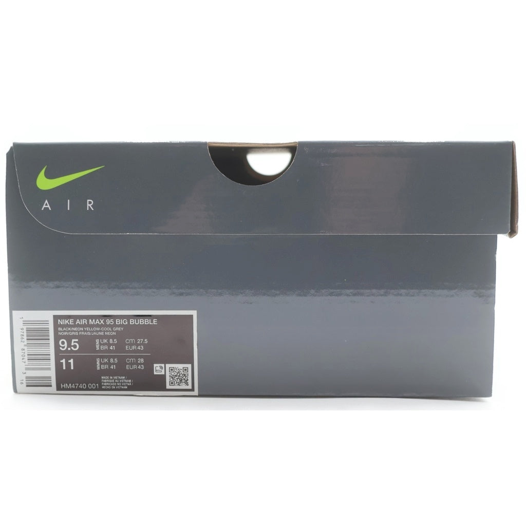 NIKE(ナイキ) AIR MAX 95 OG BIG BUBBLE HM4740-001 エアマックス95 OG ビッグバブル ローカットスニーカー イエロー/グレー US9.5/27.5cm