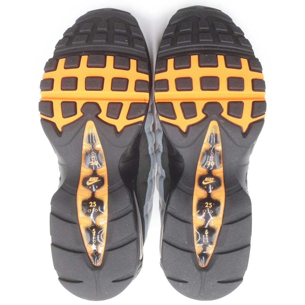 NIKE(ナイキ) AIR MAX 95 OG BRIGHT MANDARIN HM4740-005 エアマックス95 ブライト マンダリン ローカットスニーカー グレー/オレンジ US9.5/27.5cm