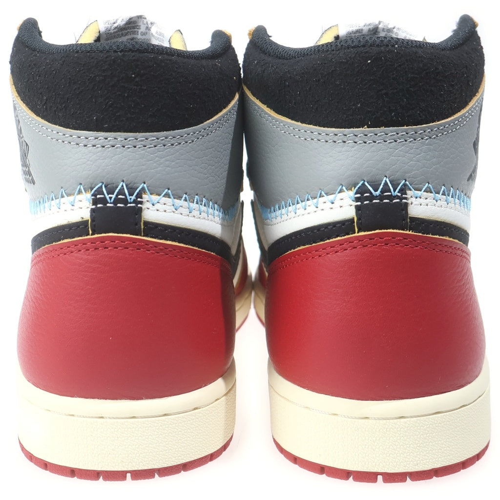 NIKE(ナイキ) ×UNION AIR JORDAN 1 RETRO HIGH OG CHICAGO HV8563-600 ユニオン エアジョーダン1 シカゴ ハイカットスニーカーホワイト/レッド US9.5/27.5cm
