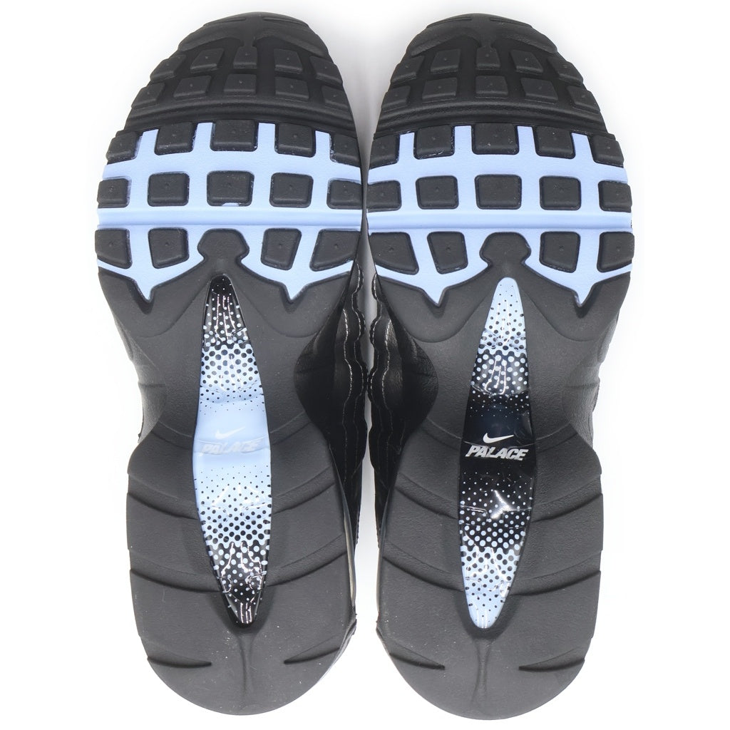 NIKE(ナイキ) ×PALACE SKATEBOARDS AIR MAX 95 BIG BUBBLE IQ7708-095 パレス エアマックス95 ビッグバブル ローカットスニーカー シルバー/ブラック US9.5/27.5cm