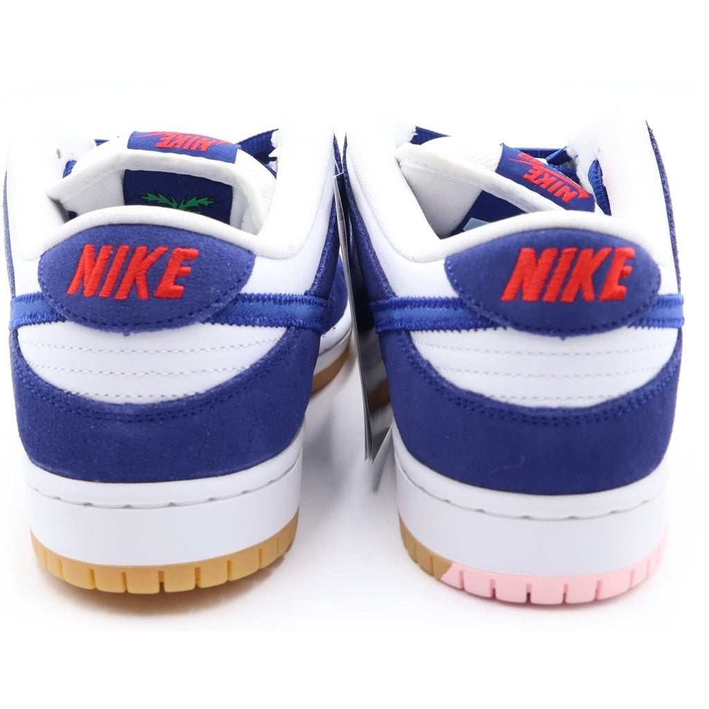 NIKE SB(ナイキエスビー) DUNK LOW PRO PRM LOS ANGELES DODGERS DO9395-400 ダンク ロサンゼルスドジャーズ ローカットスニーカー ホワイト/ブルー US9/27cm