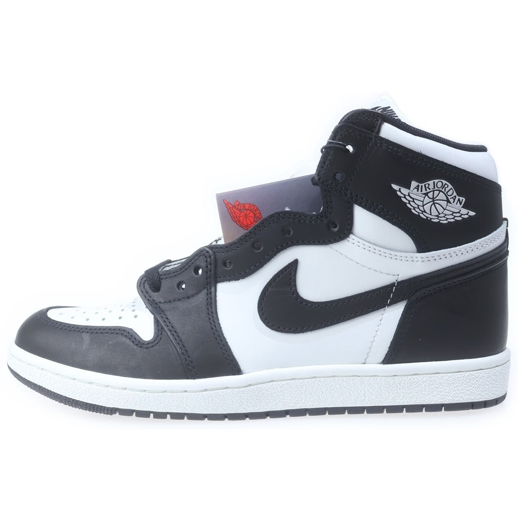 NIKE(ナイキ) AIR JORDAN 1 HI 85 BLACK/WHITE BQ4422-001 エアジョーダン1 85 パンダ ハイカットスニーカー ブラック/ホワイト US9/27cm