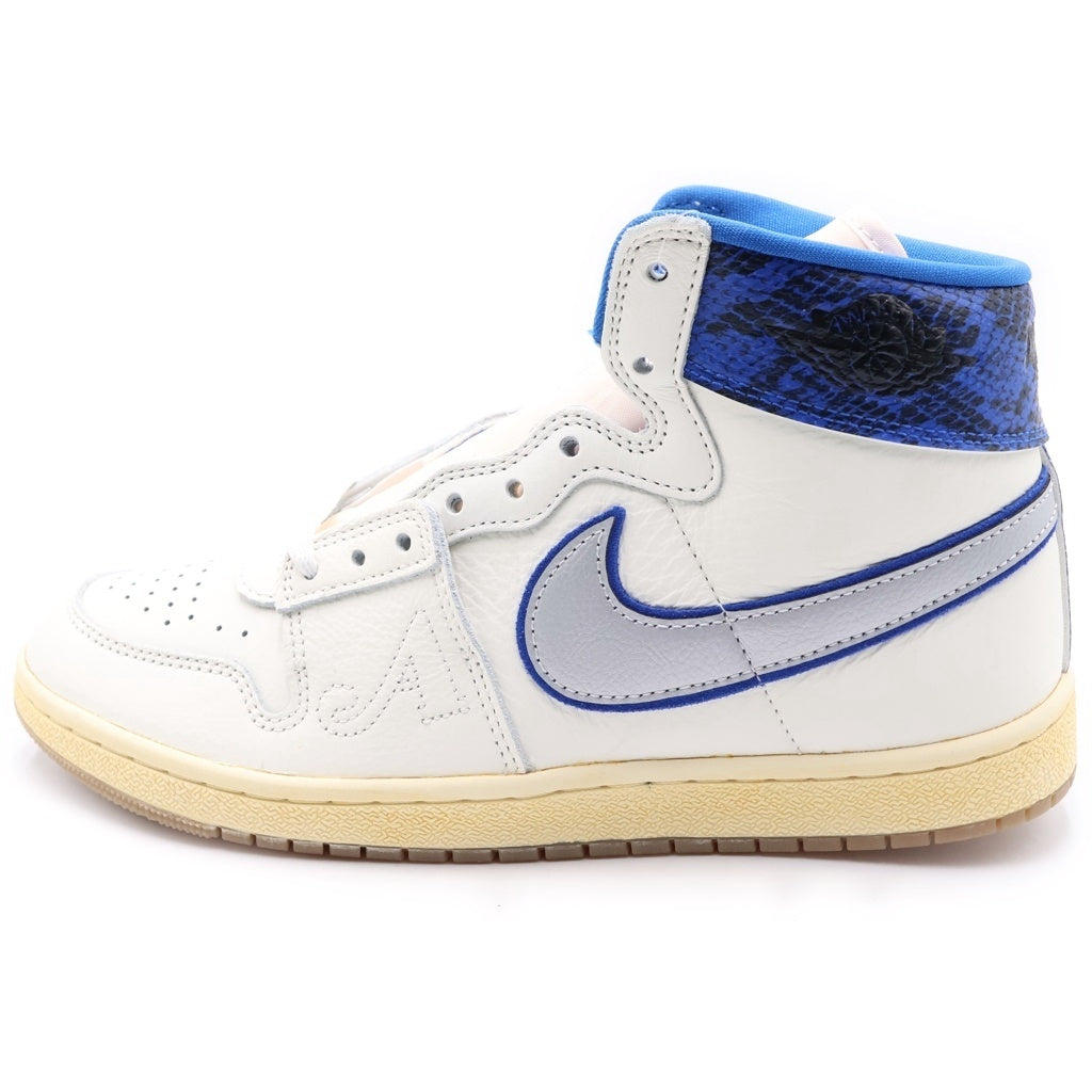 NIKE(ナイキ) ×AWAKE NEW YORK AIR JORDAN SHIP GAME ROYAL FN8675-104 エアジョーダン 5 ハイカットスニーカー ホワイト/ブルー US9.5/27.5cm