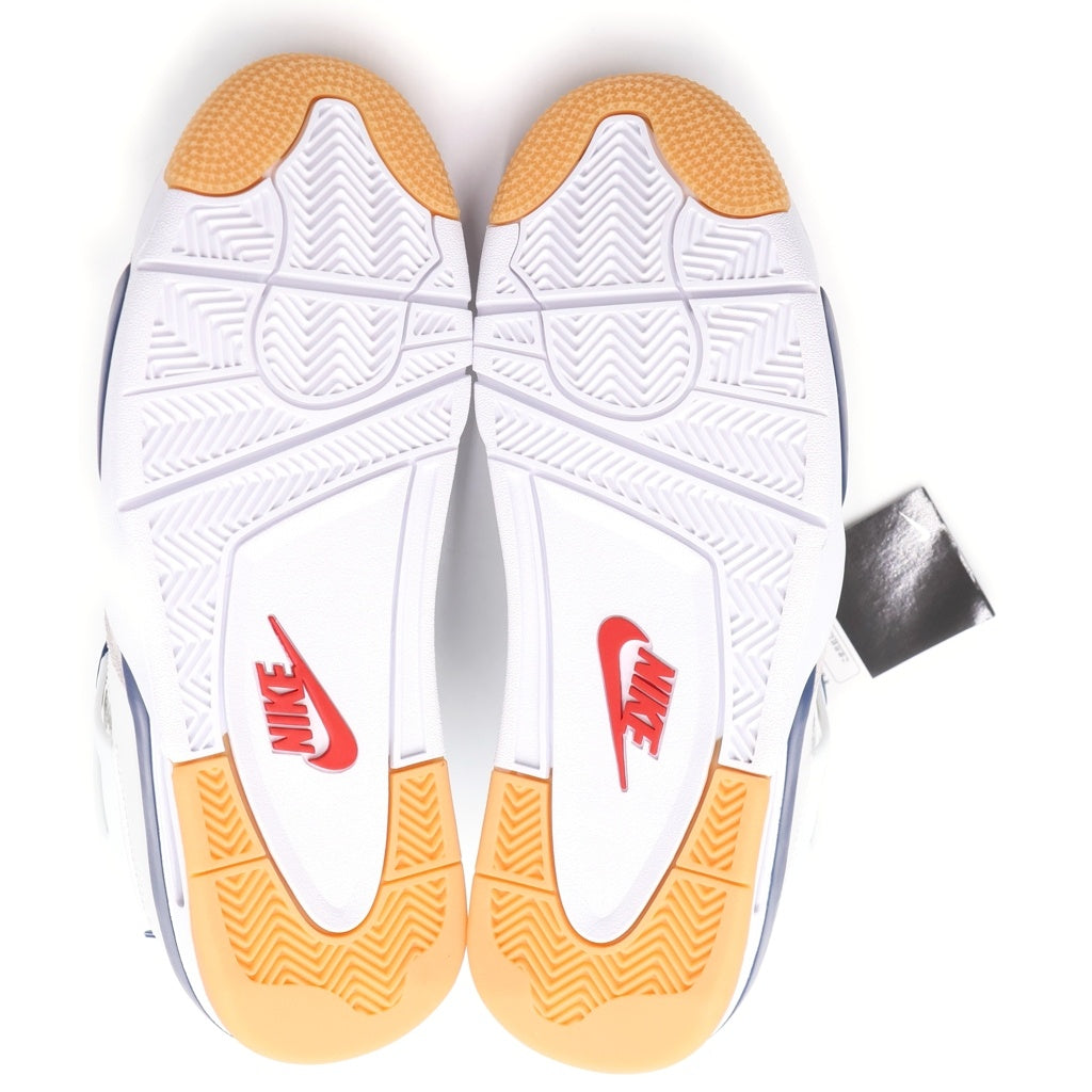 NIKE(ナイキ) AIR JORDAN 4 RETRO SP SUMMIT WHITE DR5415-100 エアジョーダン 4 レトロ ハイカットスニーカー ホワイト/ブルー US9.5/27.5cm
