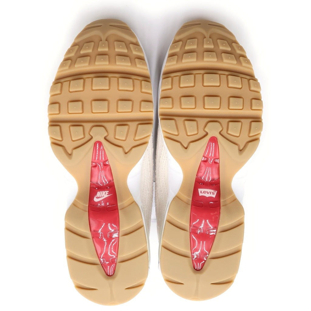 NIKE(ナイキ) ×LEVI'S AIR MAX 95 OG DENIM WHITE HM4743-100 リーバイス エアマックス95 デニム ローカットスニーカー ホワイト US9.5/27.5cm