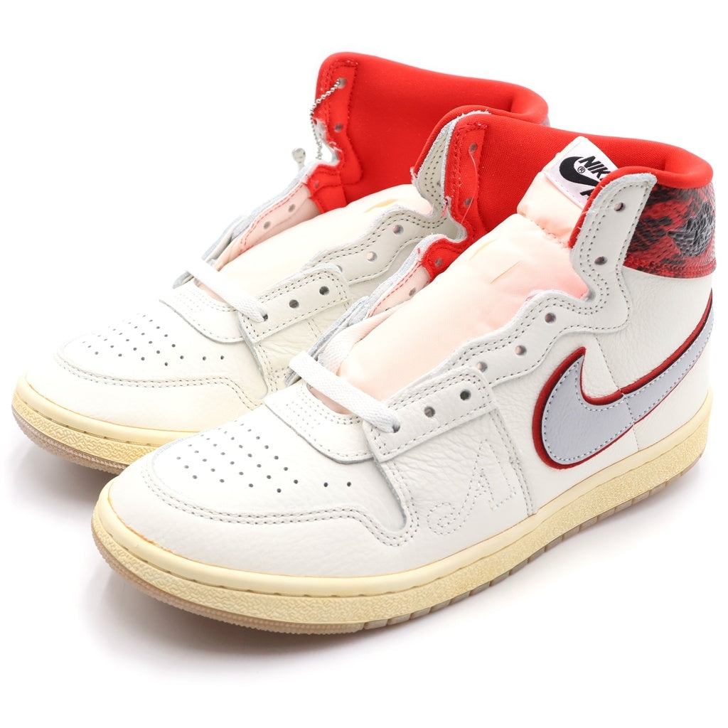 NIKE(ナイキ) ×AWAKE NY JORDAN AIR SHIP SP UNIVERSITY RED FN8675-100 アウェイクニューヨーク ジョーダンエアシップ ハイカットスニーカー ホワイト/レッド US9.5/27.5cm