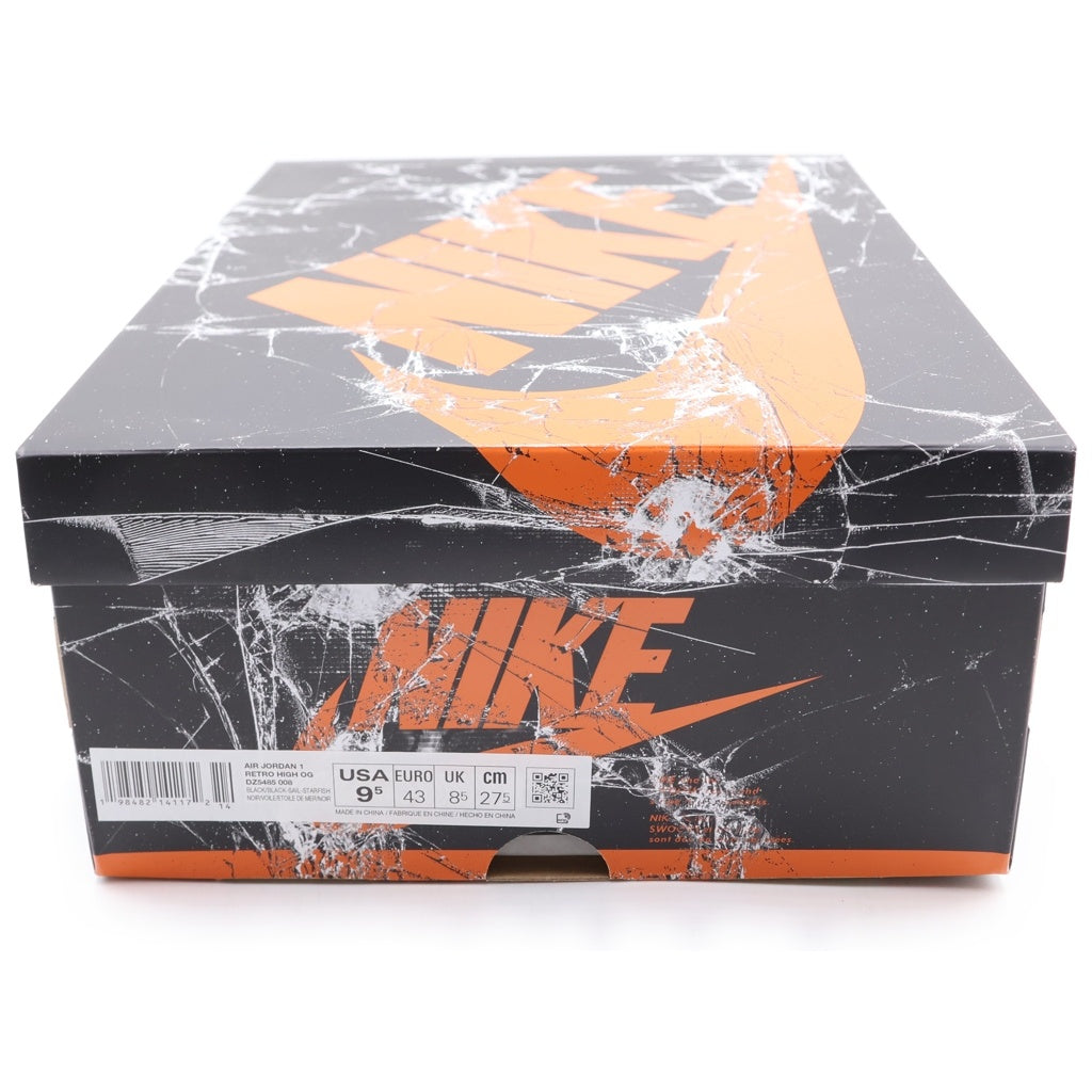 NIKE(ナイキ) AIR JORDAN 1 RETRO HIGH OG SHATTERED BACKBOARD エアジョーダン 1 レトロ シャッタード バックボード ハイカットスニーカー US9.5/27.5cm DZ5485-008