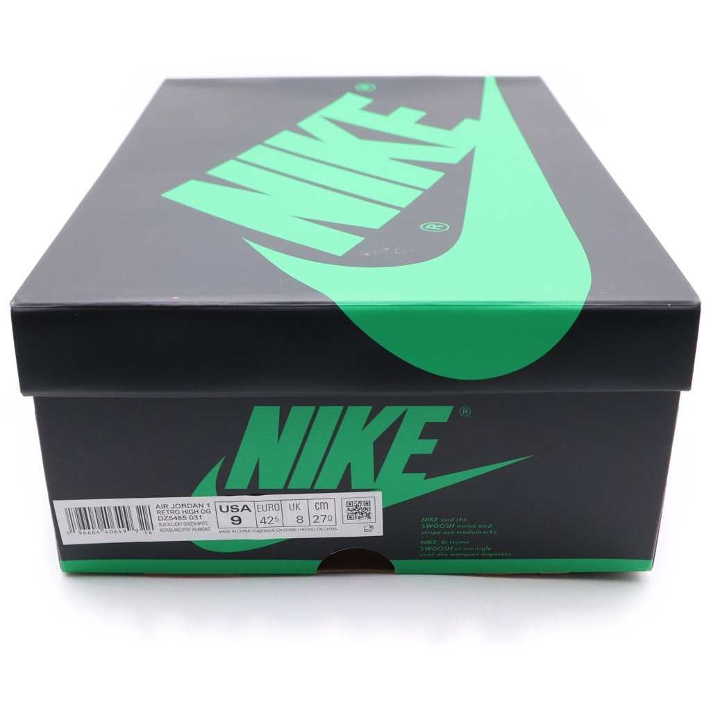 NIKE(ナイキ) AIR JORDAN 1 HI BBLACK LUCKY DZ5485-031 エアジョーダン1 ラッキー ハイカットスニーカー グリーン US9/27cm