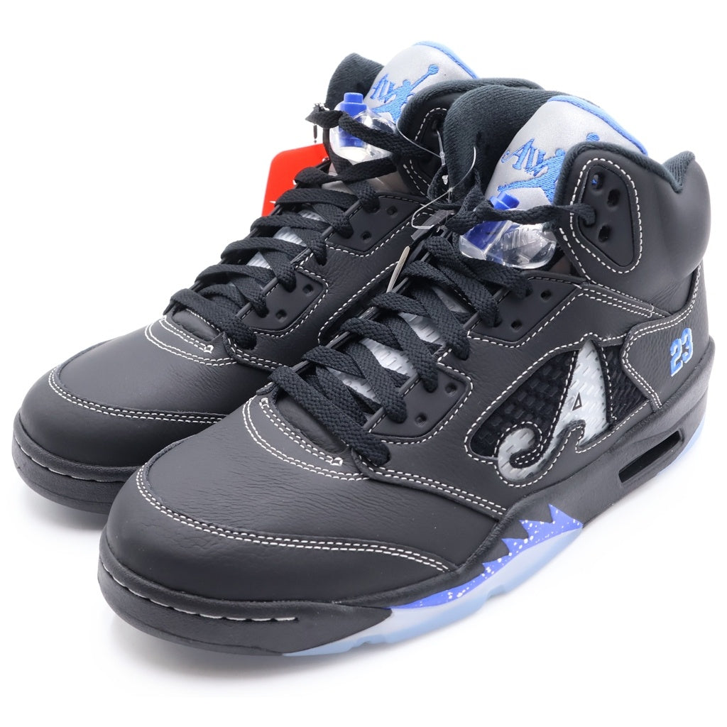 NIKE(ナイキ) ×AWAKE NEW YORK AIR JORDAN 5 RETRO OG DV4982-004 エアジョーダン 5 ハイカットスニーカー ブラック/ブルー US9.5/27.5cm