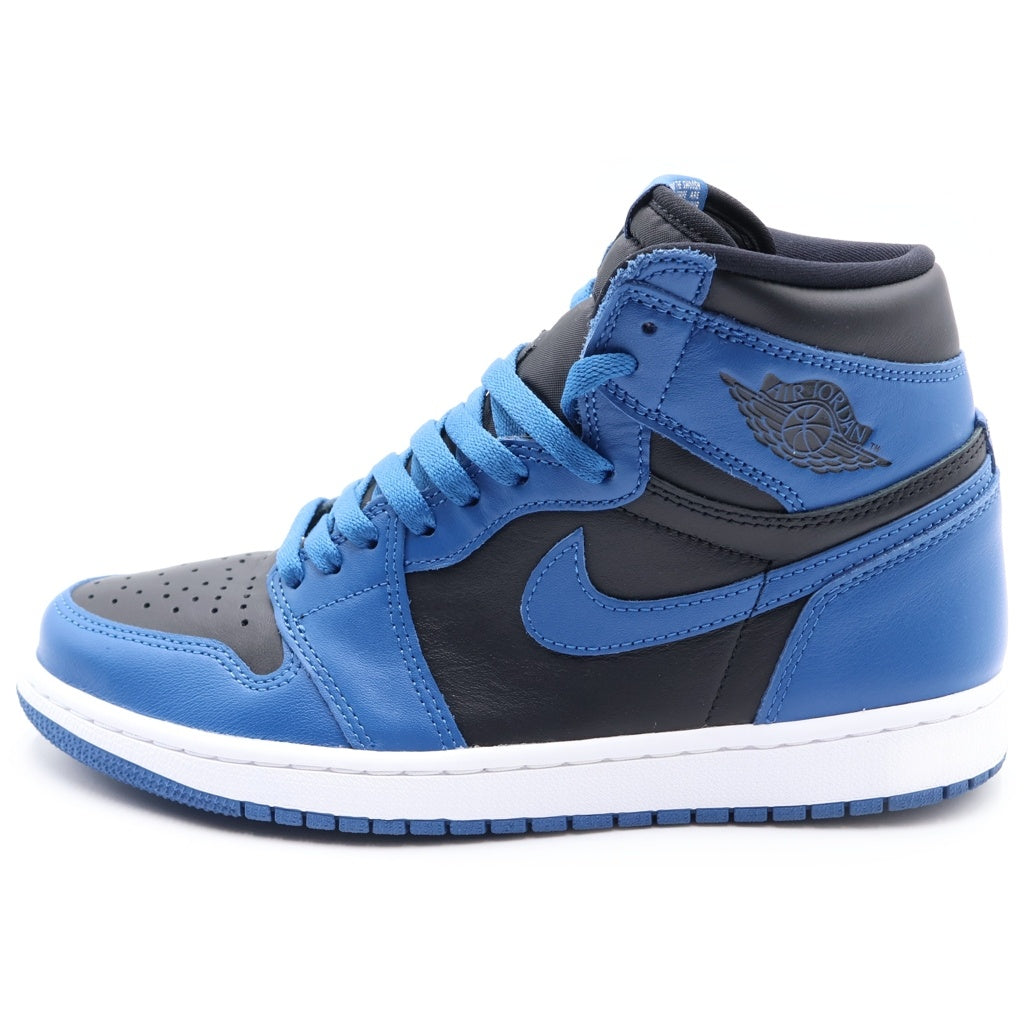 NIKE(ナイキ) AIR JORDAN 1 RETRO HIGH OG DARK MARINA BLUE 555088-404 エアジョーダン1 レトロ ハイ ダークマリーナブルー ハイカットスニーカーブラック/ブルー US9/27cm