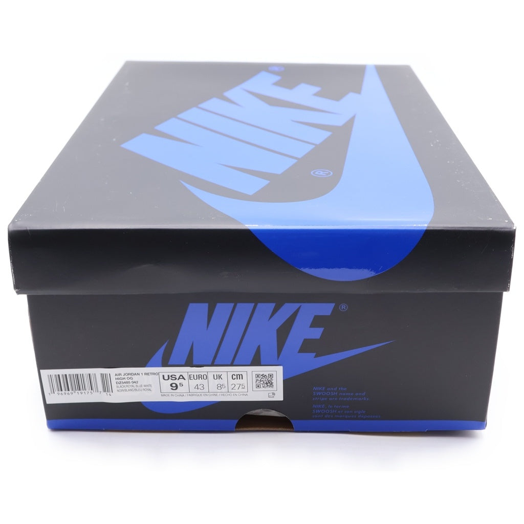 NIKE(ナイキ) AIR JORDAN 1 RETRO HIGH OG ROYAL REIMAGINED DZ5485-042 エアジョーダン1 ロイヤル リマジンド ハイカットスニーカー ブルー/ブラック US9.5/27.5cm