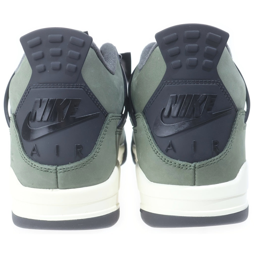 NIKE(ナイキ) ×UNDEFEATED AIR JORDAN 4 RETRO IB1519-200 アンディフィーテッド エアジョーダン4 レトロ ハイカットスニーカー カーキ US9.5/27.5cm