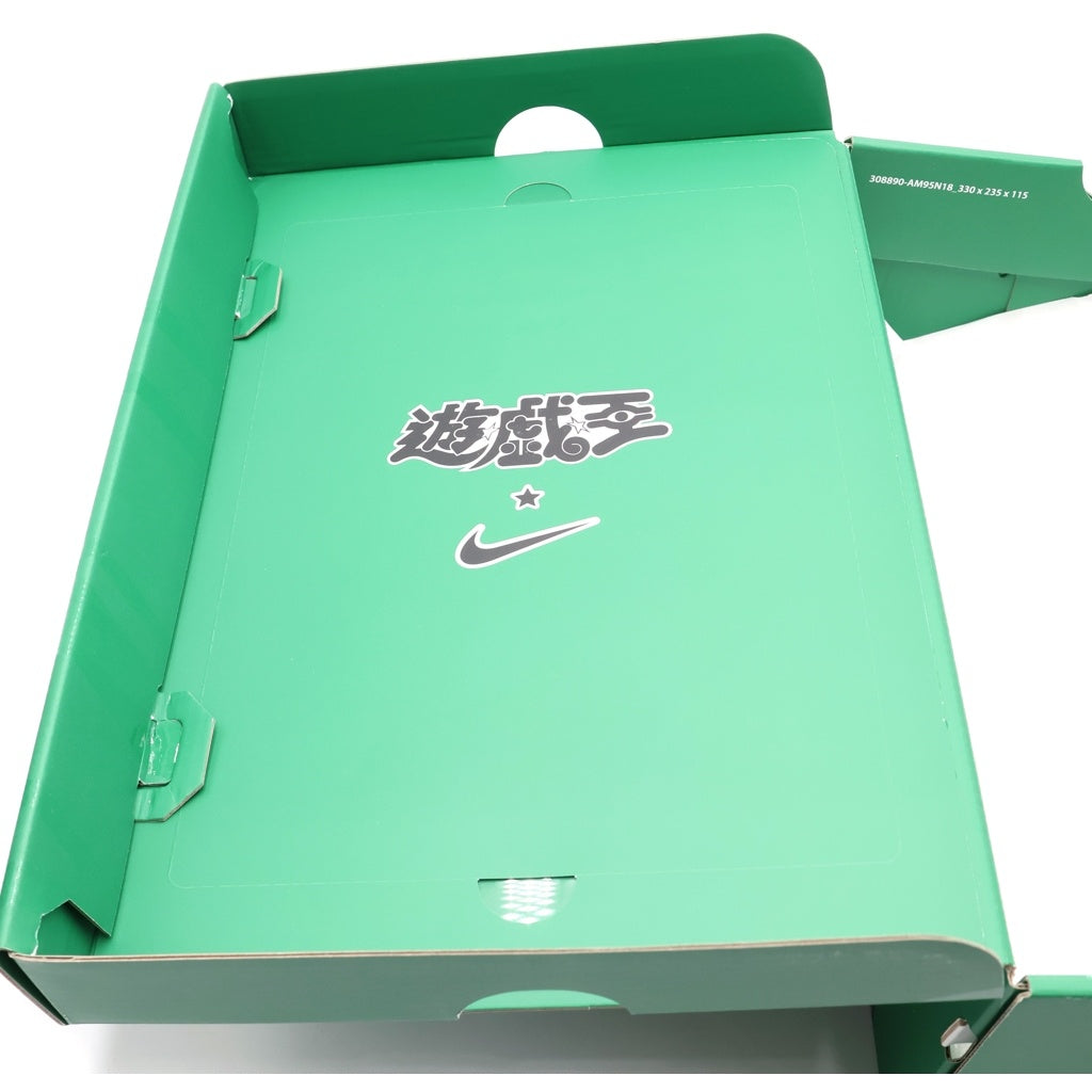 NIKE(ナイキ) ×遊戯王 AIR MAX 95 AIR MUSCLE JOEY II7404-400 エアマックス95 エアマッスル ジョーイ ローカットスニーカー ブルー US9.5/27.5cm