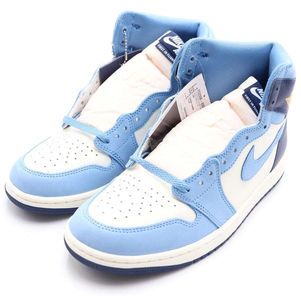 NIKE(ナイキ) WMNS AIR JORDAN 1 RETRO HIGH OG FIRST IN FLIGHT エアジョーダン1 レトロ ハイカットスニーカー ファースト イン フライド US11/28cm FD2596-400