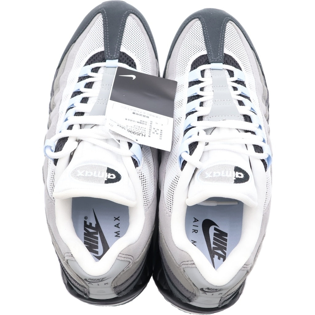 NIKE(ナイキ) WMNS AIR MAX 95 OG BIG BUBBLE BLUE TINT HJ5996-002 エアマックス95 ビッグバブル ブルーティント グレー US11/28cm