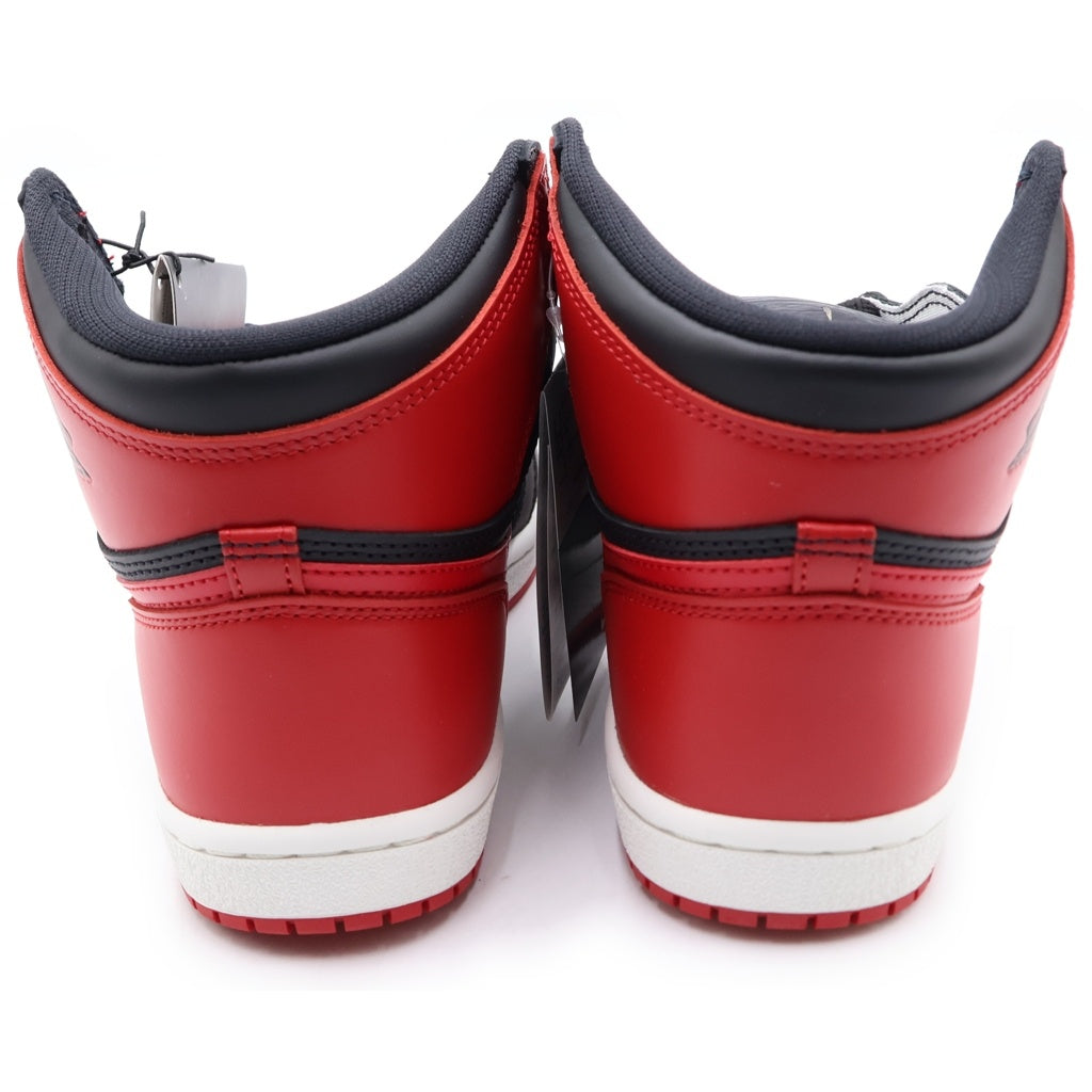 NIKE(ナイキ) AIR JORDAN 1 HIGH 85 BRED HV6674-067 エアジョーダン1 85 ブレッド ハイカットスニーカー ブラック/レッド US9.5/27.5cm